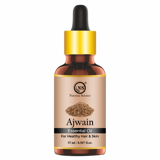 Nuerma Science Pure Ajwain  Essential Oil For Skin Care & Hair Care - 15ml