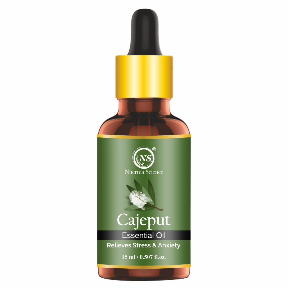 Nuerma Science Cajeput Essential Oil For Skin, Body & Hair Care - 15ml