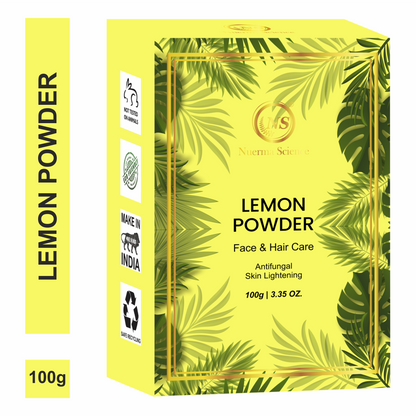 Lemon Peel Powder For Skin & Hair - 100gm