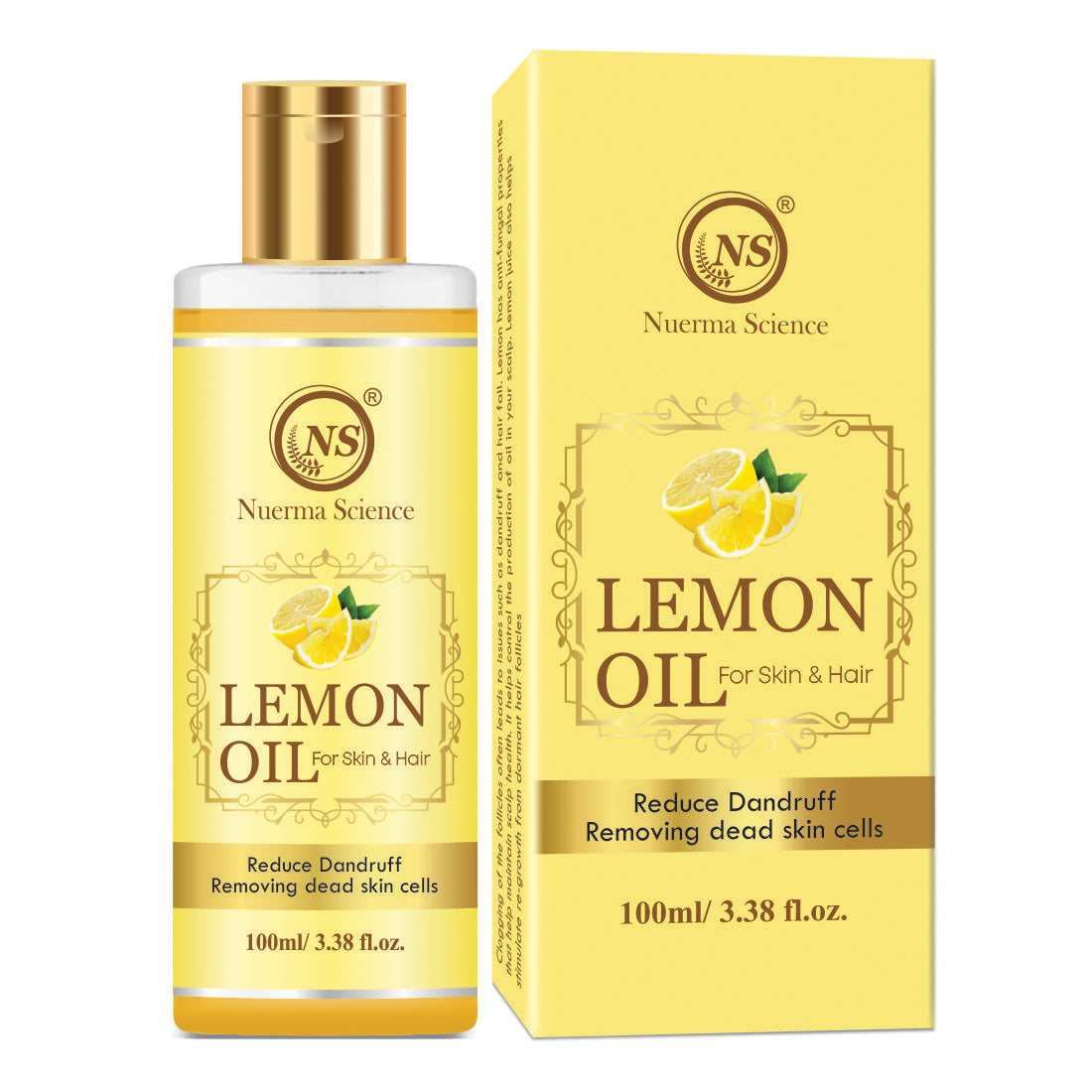 Lemon Oil For Skin & Hair