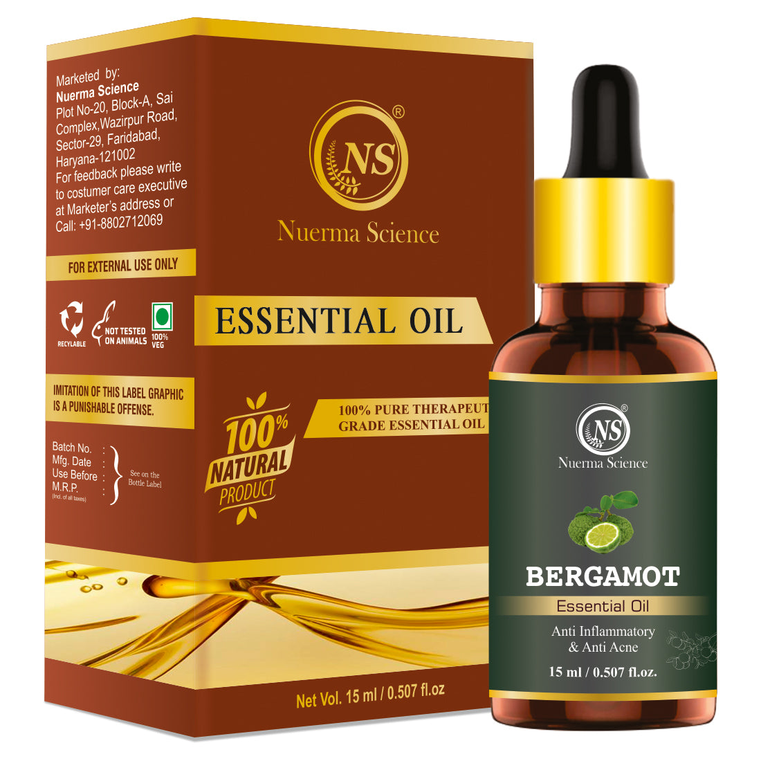 Bergamot Essential Oil 