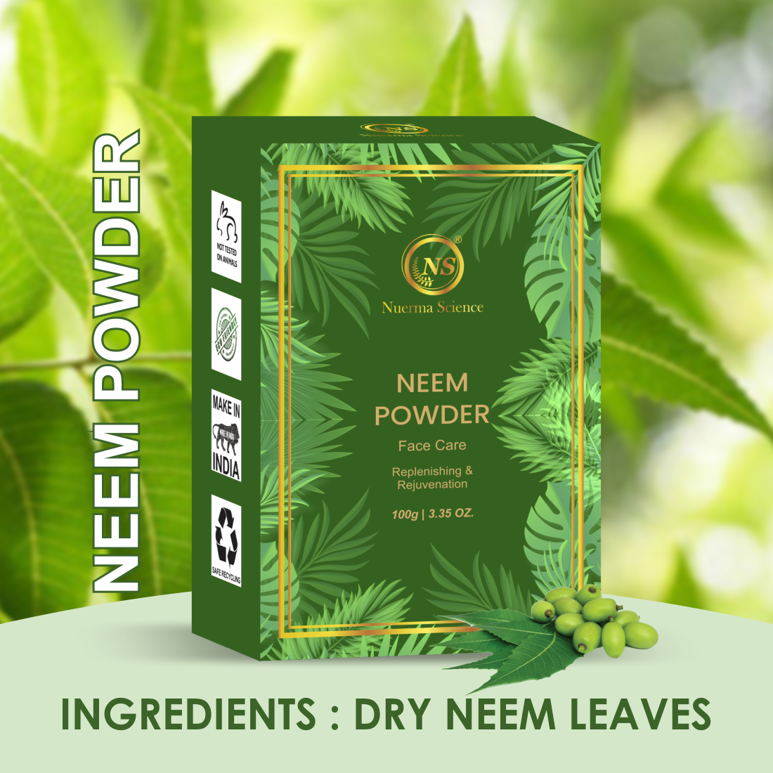 Neem Powder For Face - 100gm