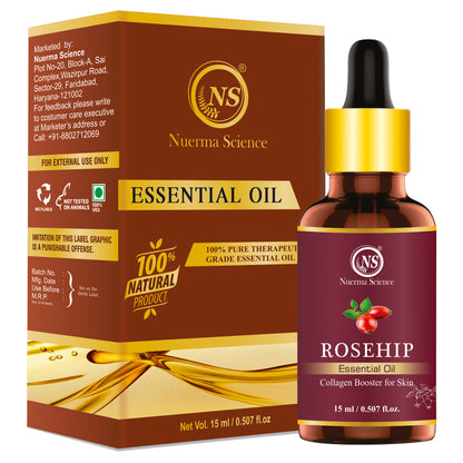 Nuerma Science Rosehip Essential Oil For Anti-Aging - 15ml