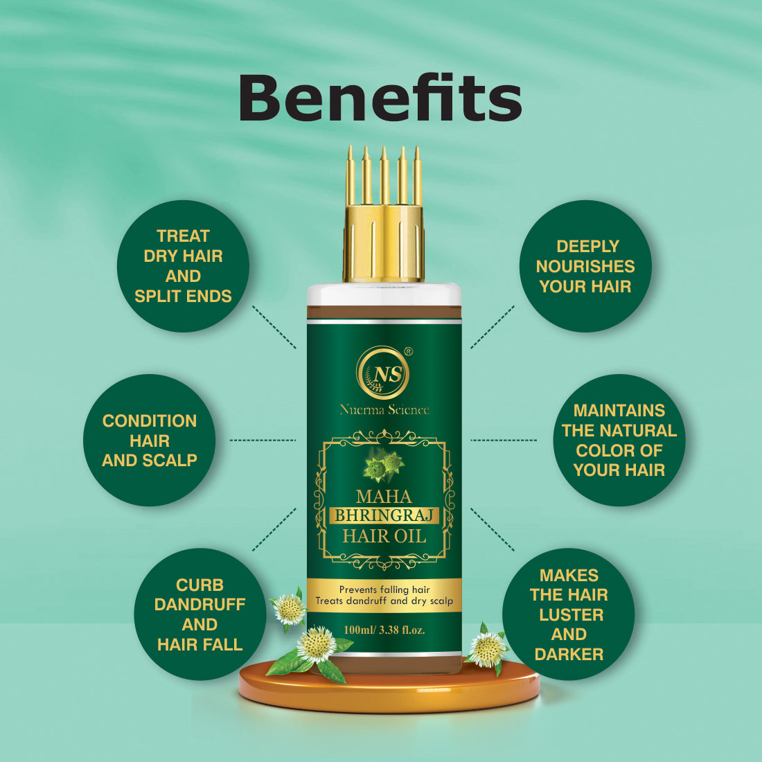 Maha Bhringraj Hair Oil benefits