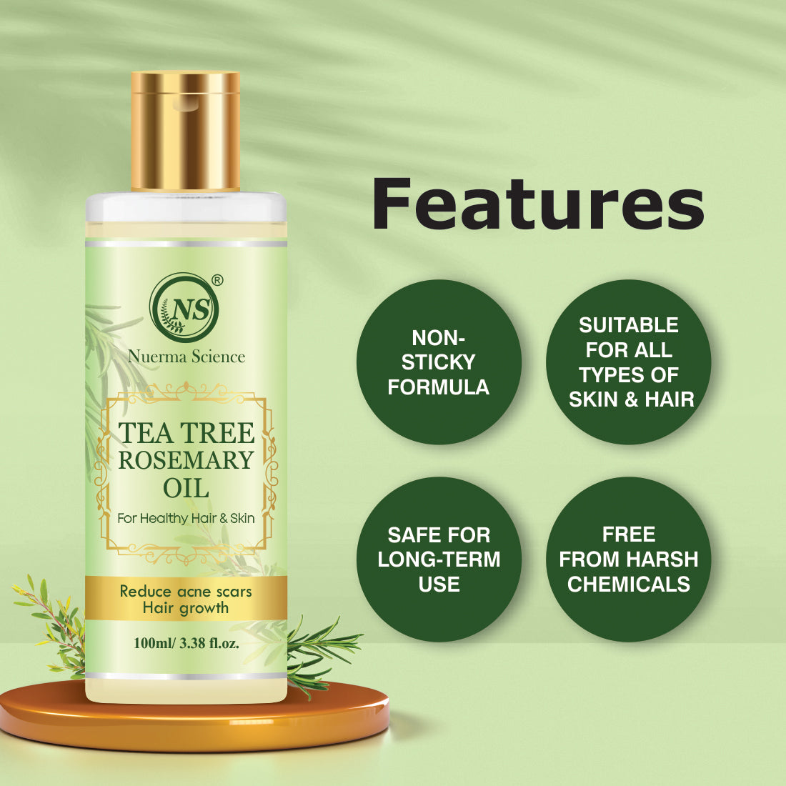 Tea Tree Rosemary Oil 