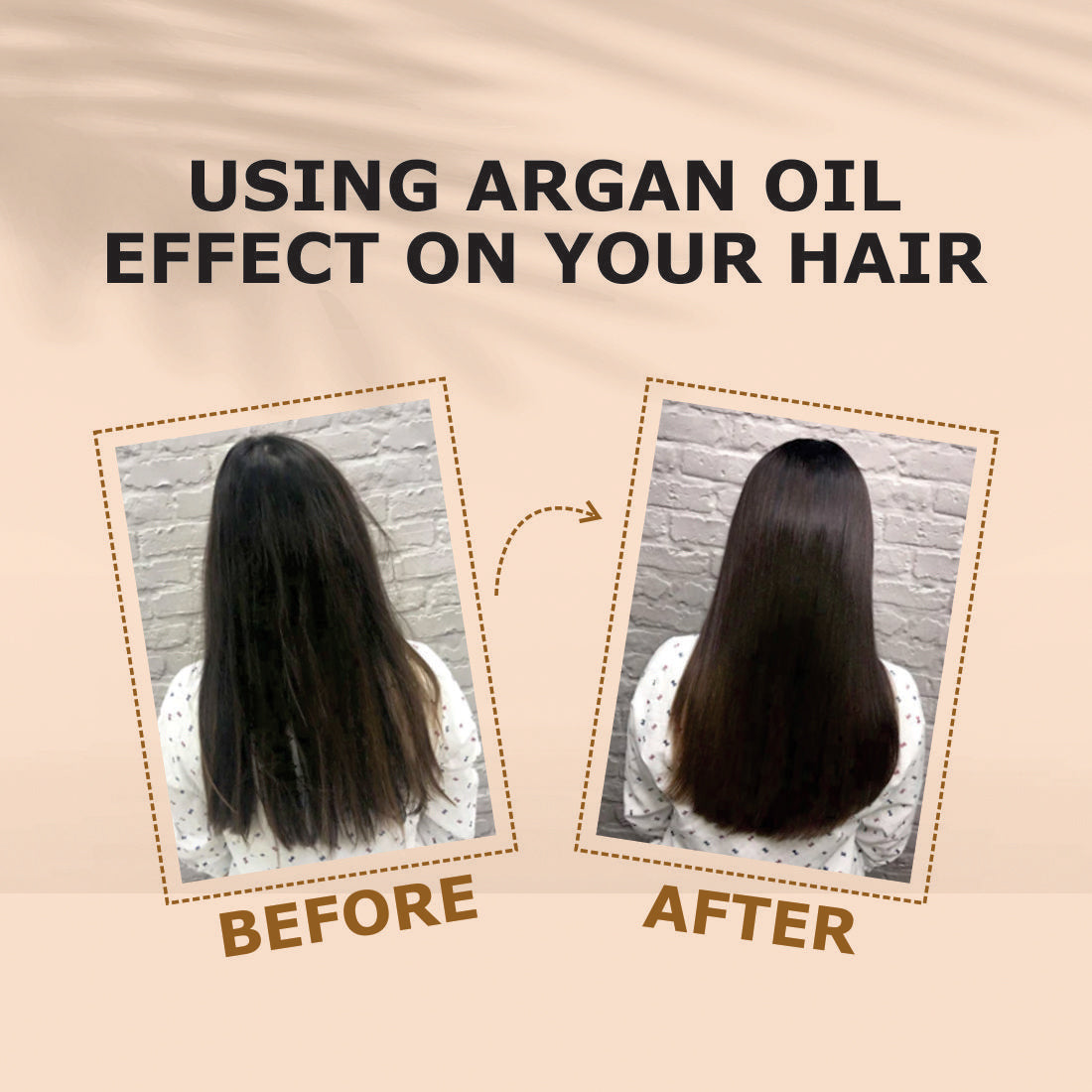 Moroccan Argan Hair Oil effect on your hair