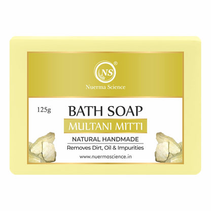 Nuerma Science Multani Mitti Bath Soap | Purifies & Detoxifies Skin