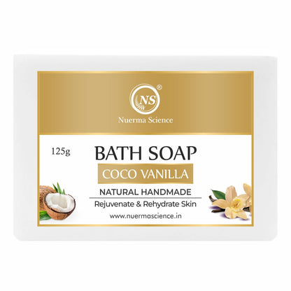 Nuerma Science Coco Vanilla Bath Soap | Rejuvenate & Rehydrates Skin