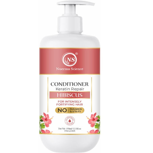 Nuerma Science Hibiscus Hair Conditioner with Keratin Repair - 350ml