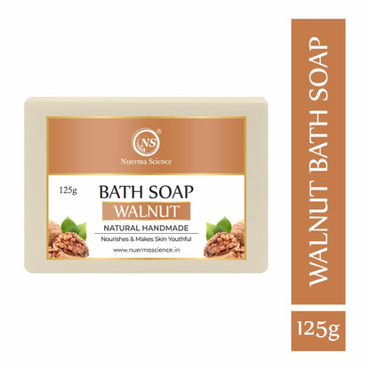 Nuerma Science Walnut Bath Soap | Nourishes & Makes Skin Youthful