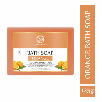 Nuerma Science Orange Bath Soap | Energizing Citrus Cleanse