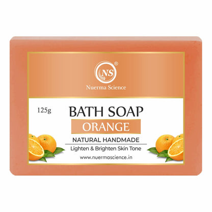 Nuerma Science Orange Bath Soap | Energizing Citrus Cleanse