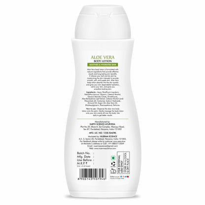 Nuerma Science Aloe Vera Body Lotion | Deep Moisturization & Refreshing Hydration - 218ml