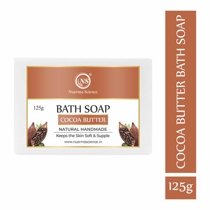 Nuerma Science Cocoa Butter Bath Soap | Keeps Skin Soft & Supple