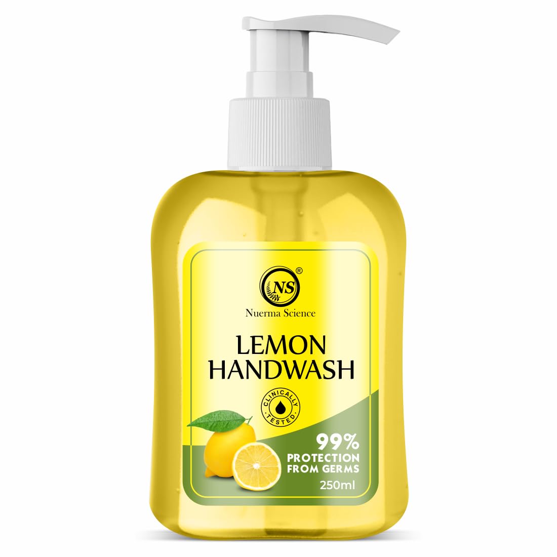 Nuerma Science Advanced Lemon Hand Wash for Clear & Anti-Protection