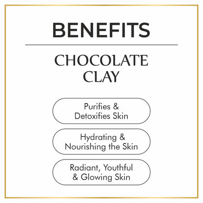 Nuerma Science Chocolate Clay - 100gm | Radiant Glow & Balance Skin Tone