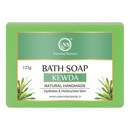 Nuerma Science Kewda Bath Soap | Hydrates & Moisturizes Skin