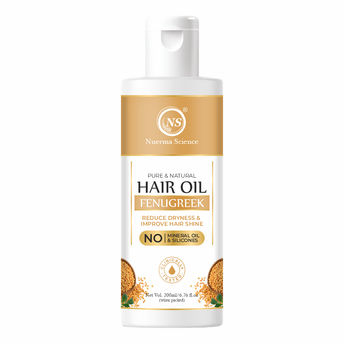 Nuerma Science Fenugreek Hair Oil to Reduce Dryness & Improve Hair Shine