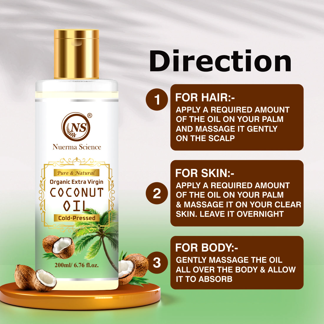 Organic Extra Virgin COCONUT OIL