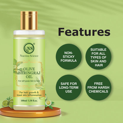 Olive Bhringraj  Oil - 100ml