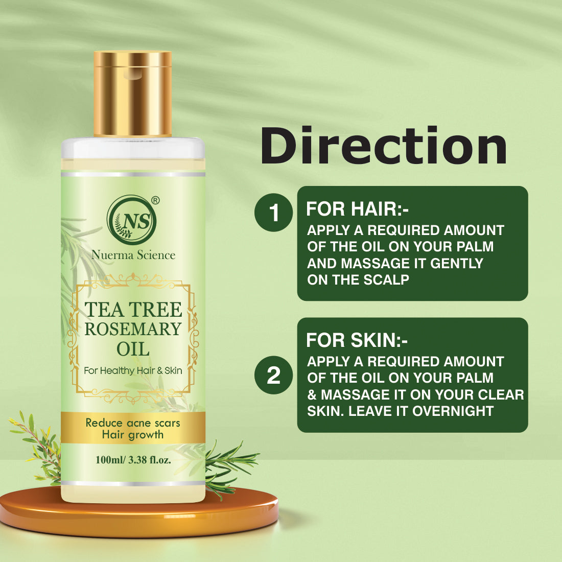 Tea Tree Rosemary Oil 