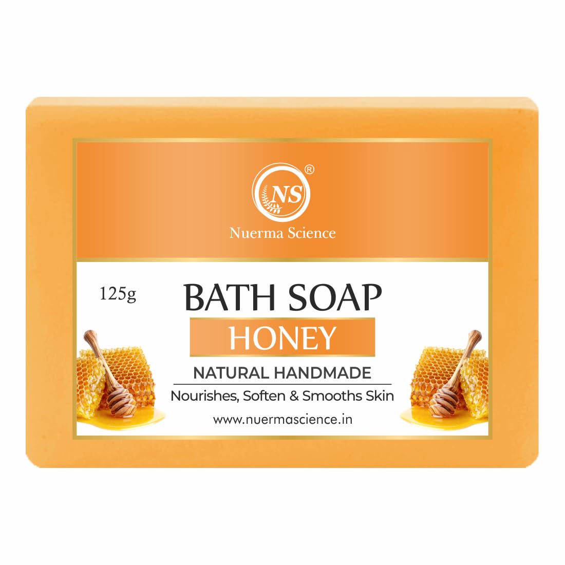 Nuerma Science Honey Bath Soap | Nourishes, Soften & Smoothes Skin