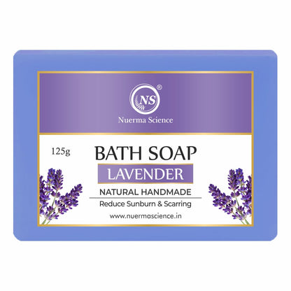 Nuerma Science Lavender Bath Soap | reduce sunburn & scarring