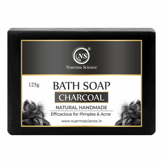 Nuerma Science Charcoal Bath Soap | Efficacious for Pimples & Acne