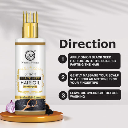 Onion Black Seed Hair Oil