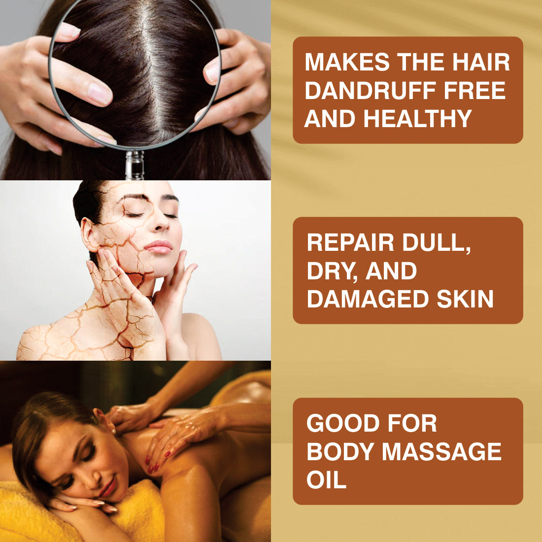 Hair Dandruff Free and Healthy