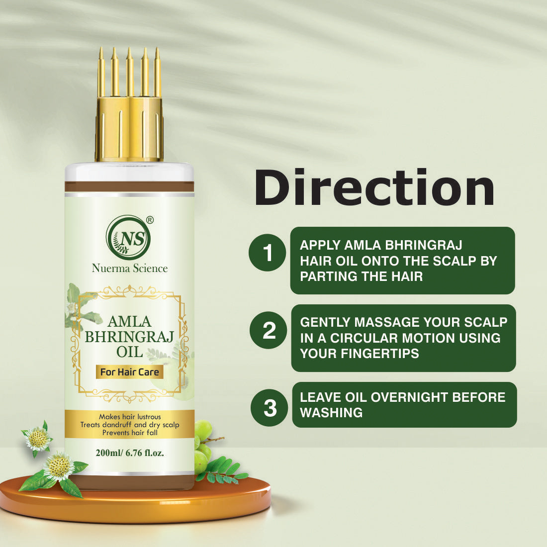 Amla Bhringraj Hair Oil | Scalp Nourishment & Natural Conditioning - 200ml