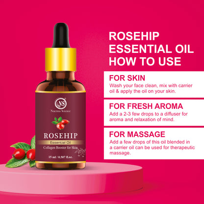 Nuerma Science Rosehip Essential Oil For Anti-Aging - 15ml