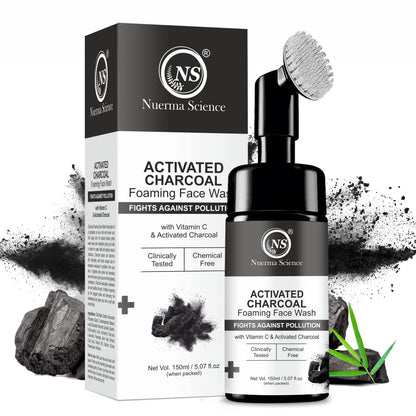 Nuerma Science Charcoal Foaming Face Wash - 150ml