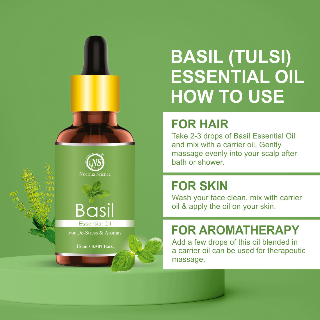 Basil Essential Oil 