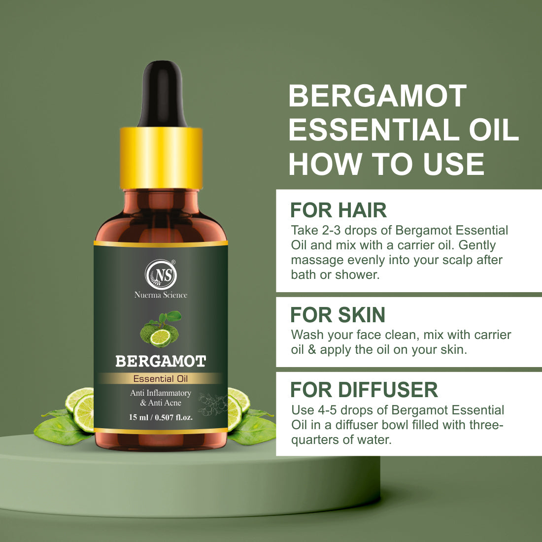 Bergamot Essential Oil 