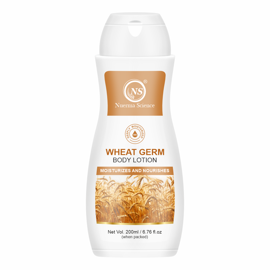 Nuerma Science Wheat Germ Body Lotion to Moisturize & Nourishes Skin - 200ml