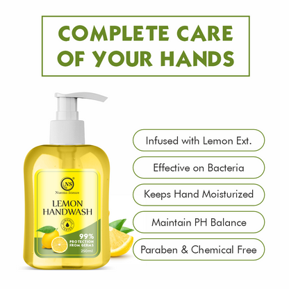 Nuerma Science Advanced Lemon Hand Wash for Clear & Anti-Protection