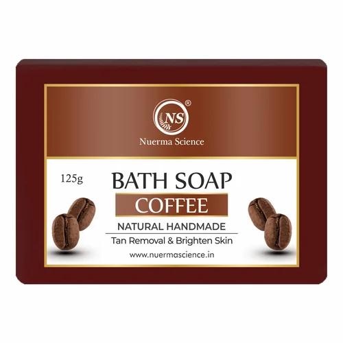 Nuerma Science Coffee Bath Soap | Energizes & Exfoliates Skin - 125gm