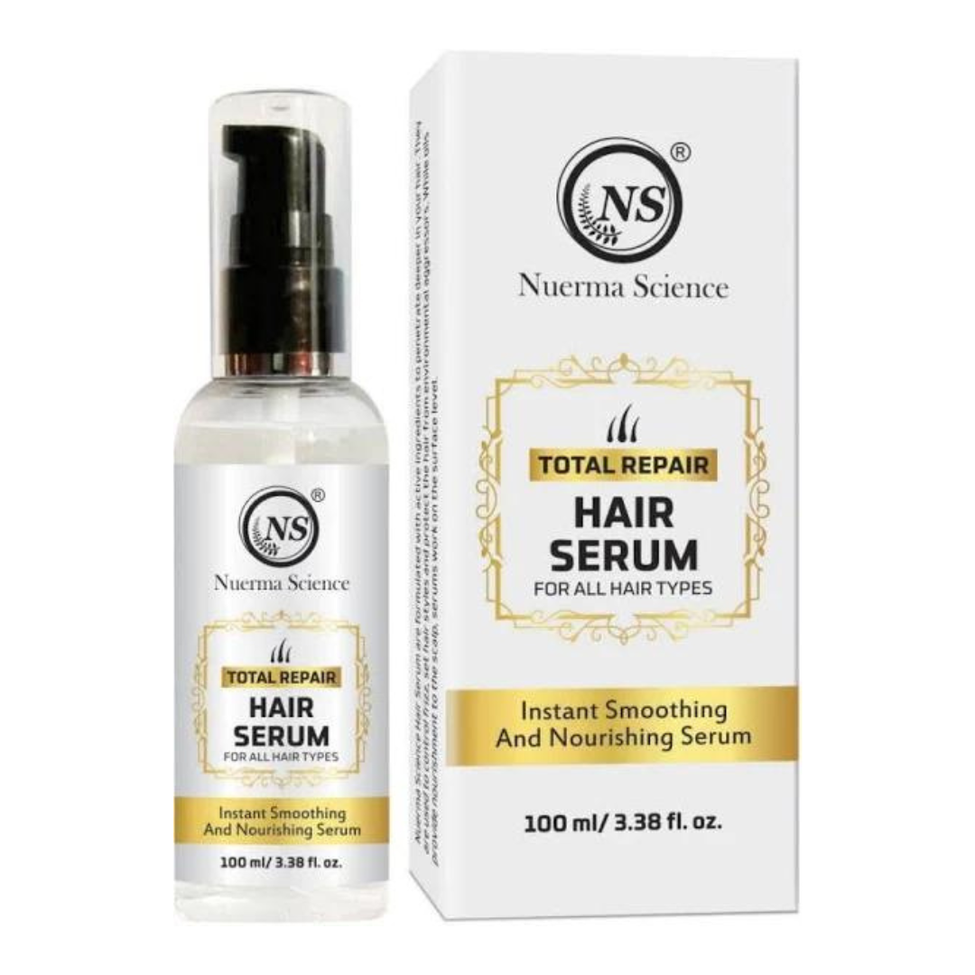 Nuerma Science Total Repair Hair Serum for Instant Smoothing & Nourishing - 100ml