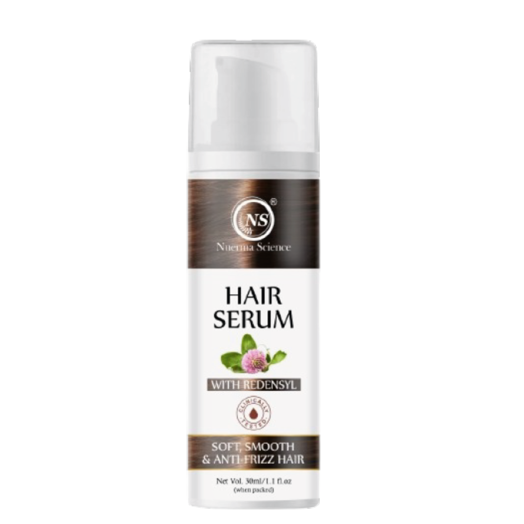 Nuerma Science Hair Serum with Redensyl for Soft, Smooth & Anti-Frizz Hair - 30ml