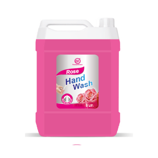 Nuerma Science Rose Hand Wash | Maintain Hand Hygiene, Rebalancing Dry & Sensitive Skin - 5L