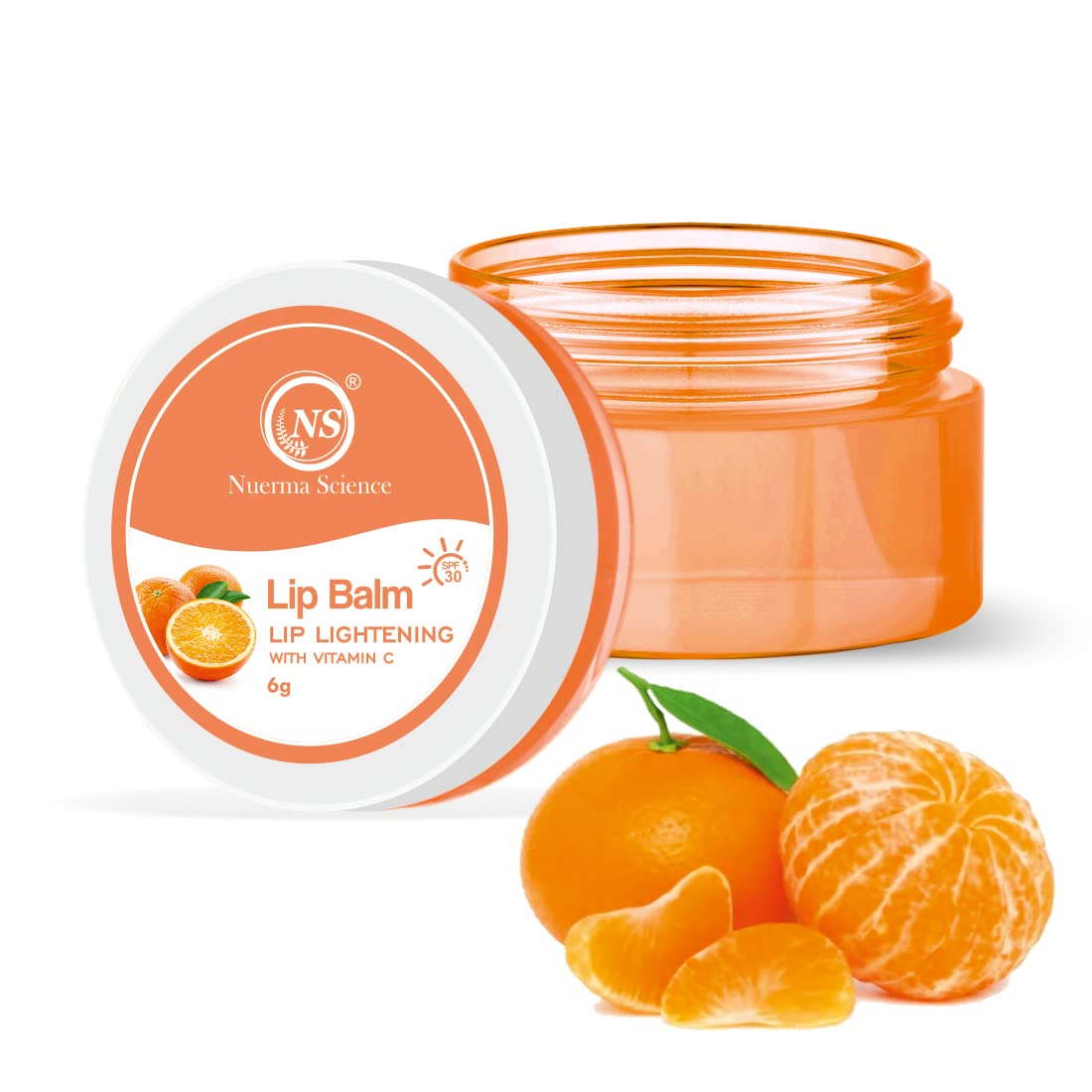 Nuerma Science Vitamin C Lip Balm | Nourishing, Hydrated & Soft Lips - 6gm