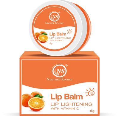 Nuerma Science Vitamin C Lip Balm | Nourishing, Hydrated & Soft Lips - 6gm