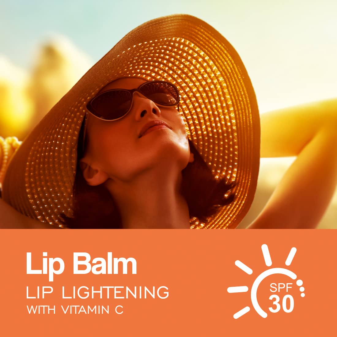 Nuerma Science Vitamin C Lip Balm | Nourishing, Hydrated & Soft Lips - 6gm