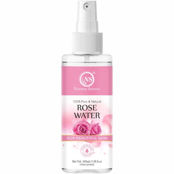 Nuerma Science Rose Water Face Toner to Shield Skin from Damage with Radiant Complexion