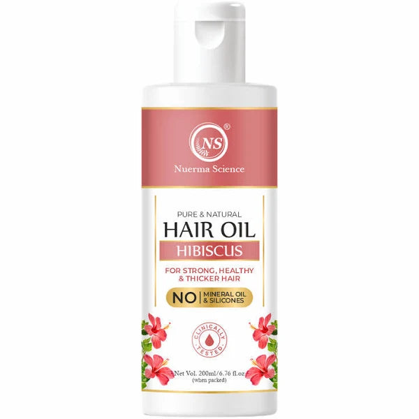 Nuerma Science Hibiscus Hair Oil for Stronger Hair